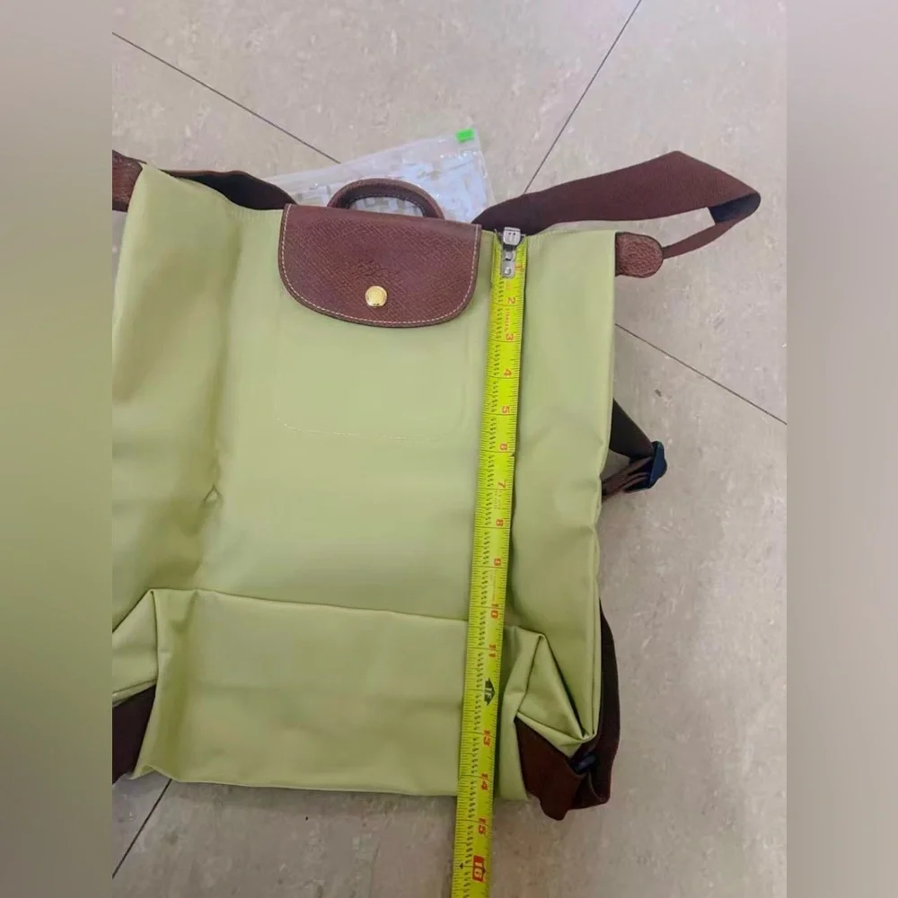 Longchamp Le Pliage Original Medium‎ Canvas Backpack color Pistachio